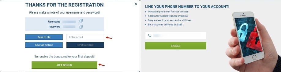 1xbet login app